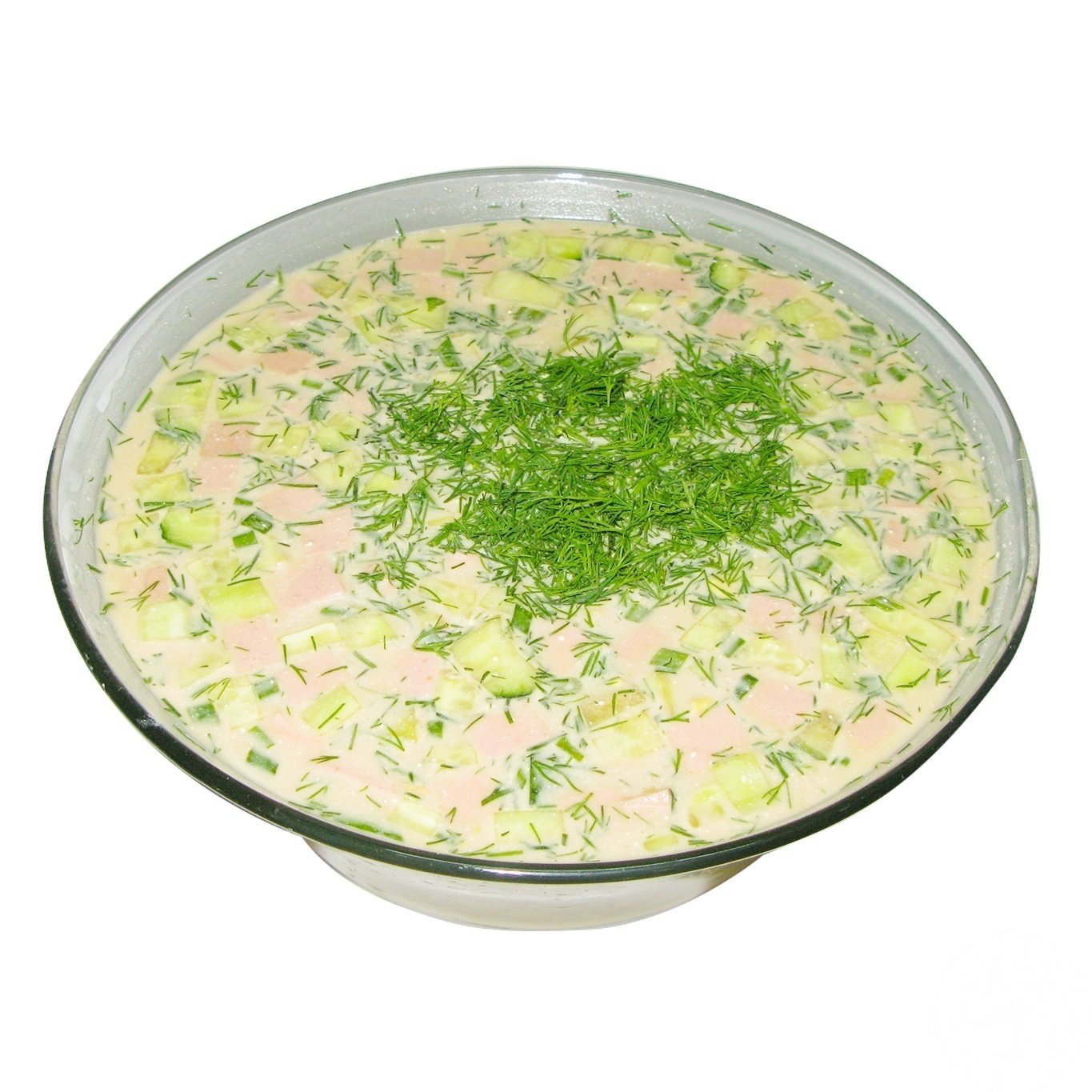 

Окрошка мясная