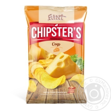 Чипси Chipster's картопляні зі смаком сиру 70г