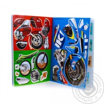 Book Superstickers. Motorcycles - buy, prices for COSMOS - photo 2