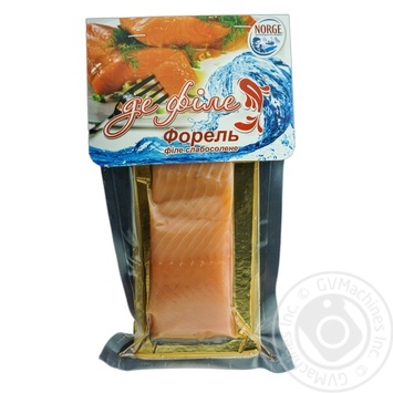 De File Lightly Salted Trout Fillet Piece 125g - buy, prices for NOVUS - photo 1