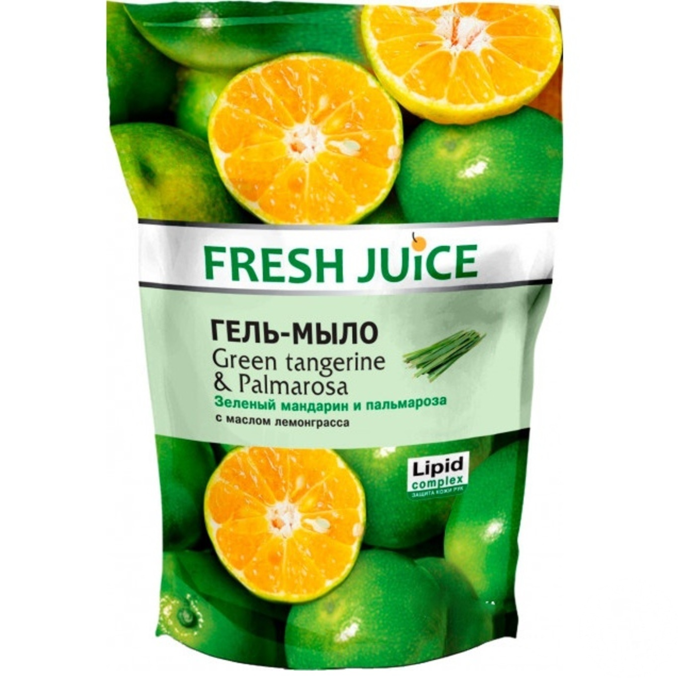 

Гель-мыло Fresh Juice Green tangerine & Palmarosa 460мл