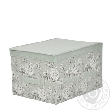 Handy Home Provence Folding Storage Box with Lid 40х30х25cm - buy, prices for MegaMarket - photo 1