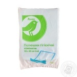 Auchan diapers hygienic 90*60cm 5pcs
