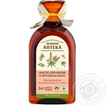 Zelena Apteka Castor Oil For Washing And Strengthening Hair 250ml - buy, prices for Auchan - photo 3