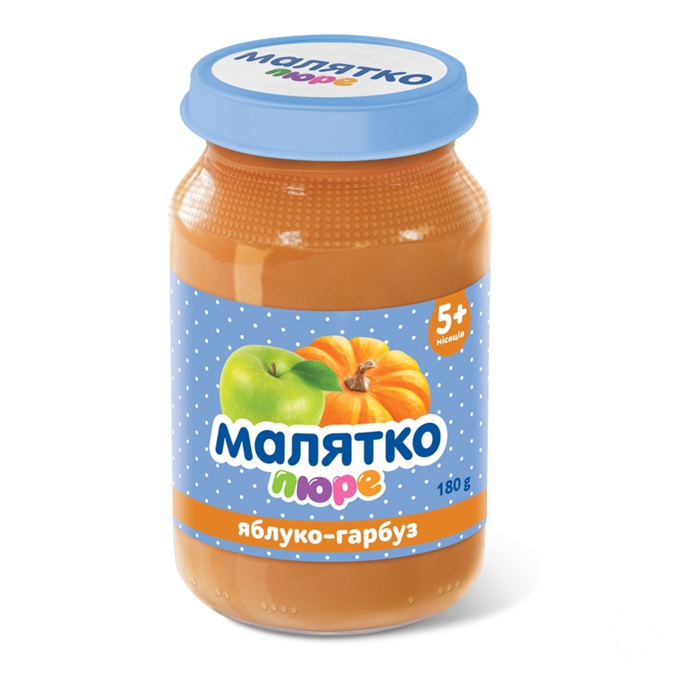 

Пюре Малятко тыква-яблоко 180г