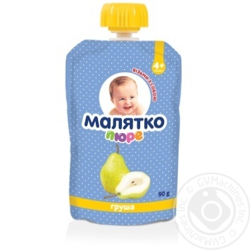 Пюре Малятко груша 90г