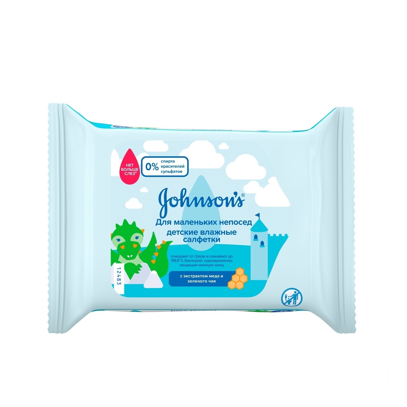 

Салфетки влажные Johnson's Baby Pure protect 25шт