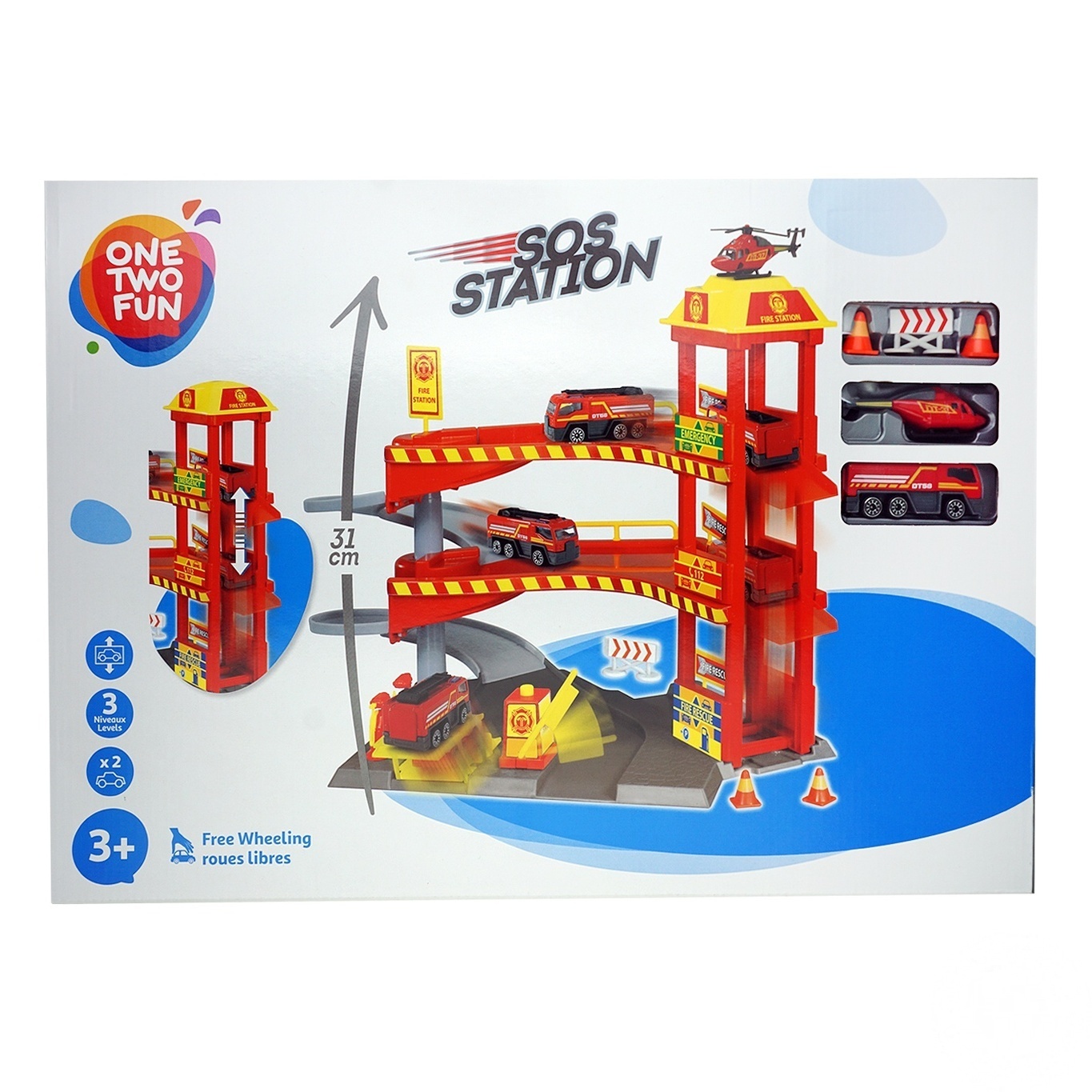 

Автотрек One two fun Sos Station