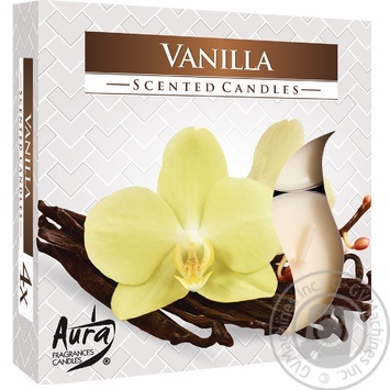 Bispol Vanilla Candle 4pcs - buy, prices for ULTRAMARKET - photo 1