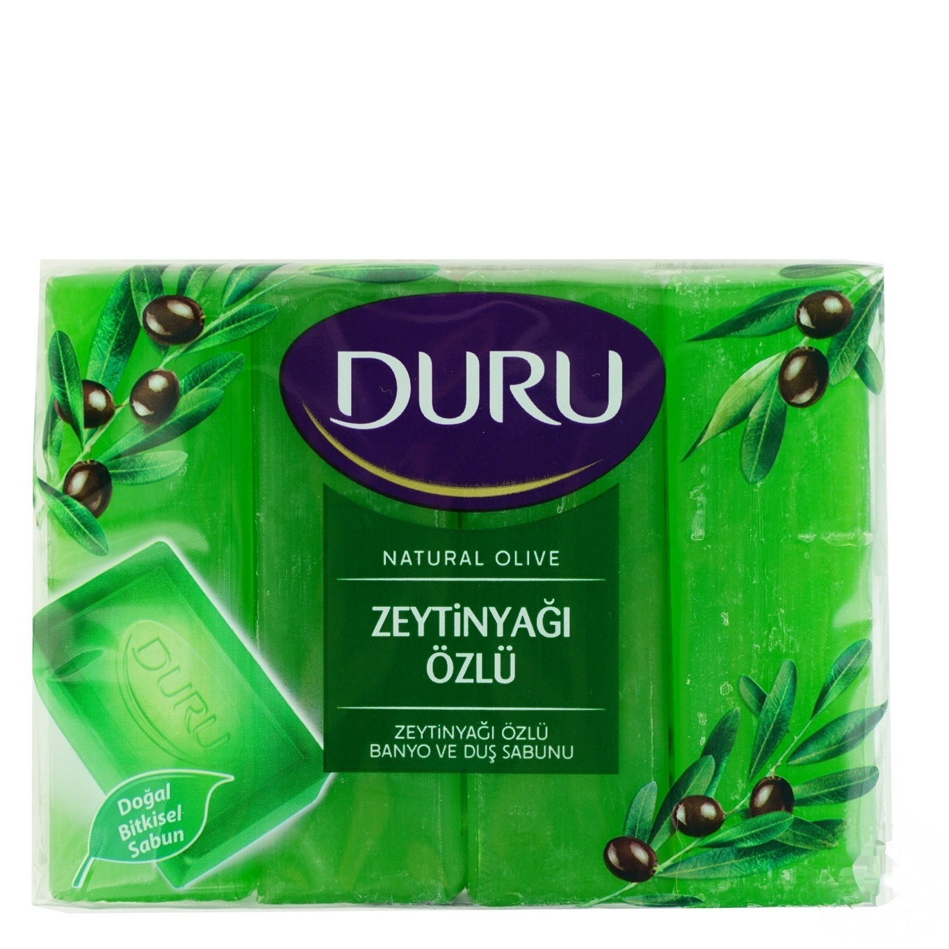 

Мыло Duru Natural с экстрактом оливкового масла 4шт*150г