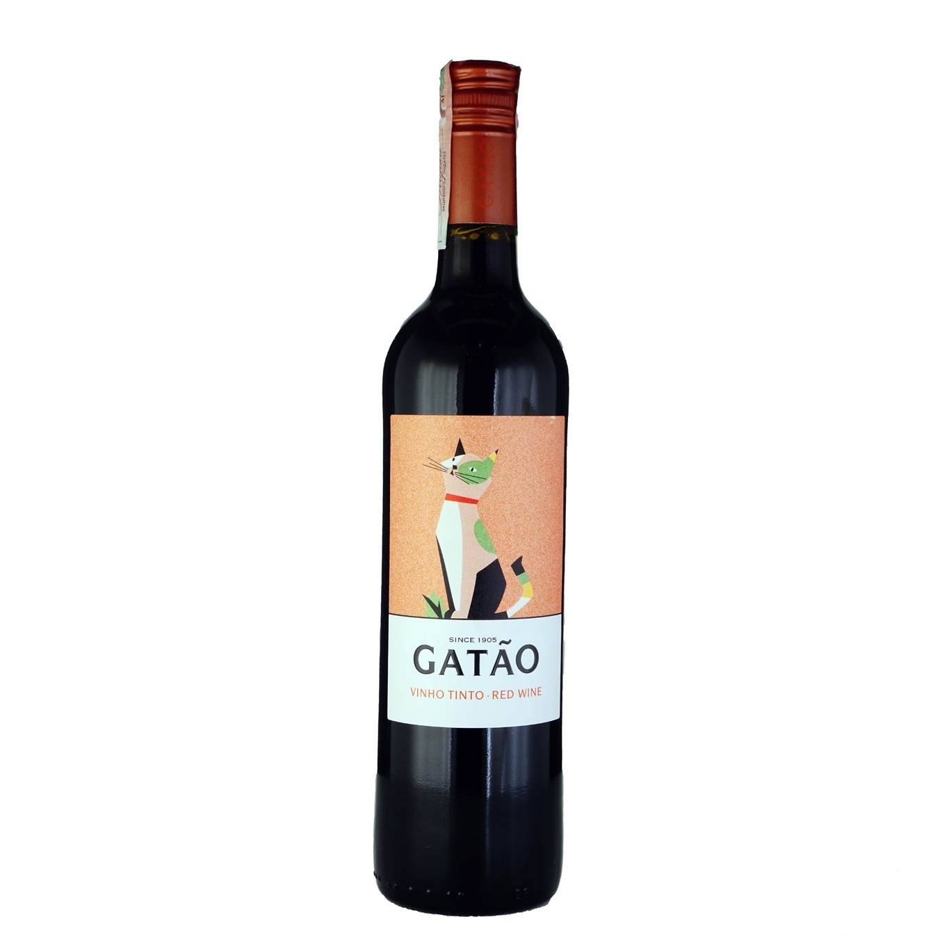 

Вино Gatao Vinho Verde DOC красное полусухое 12% 0,75л