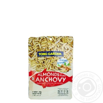 Tong Garden Snack Almonds mixed with anchovies 140g - buy, prices for Auchan - photo 2