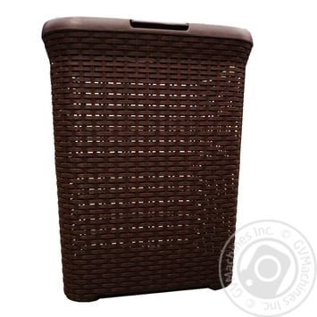 Rattan White Rose Basket for Linen 50l - buy, prices for Auchan - photo 2