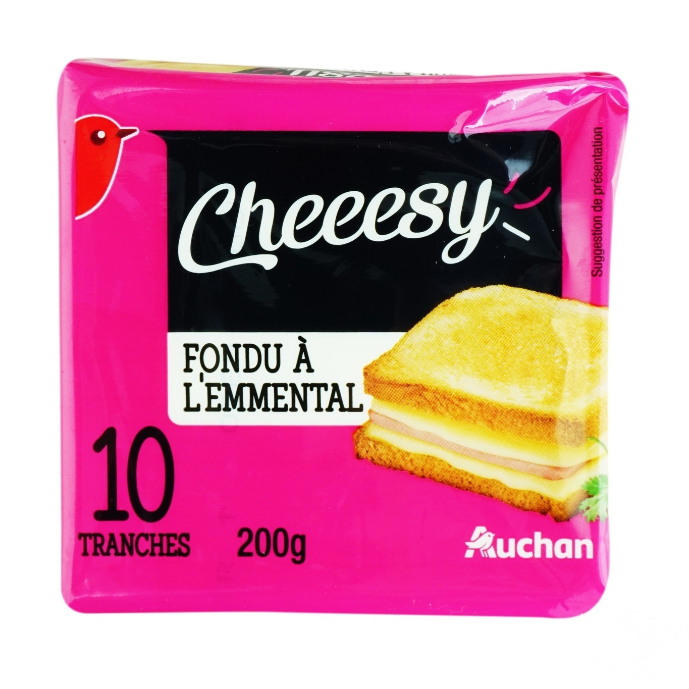 

Сыр Ашан Emmental пластинки 200г