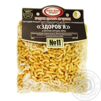 Mak-Var Pasta “Zdorovje” No.11 With Wheat Germ - buy, prices for Auchan - photo 1