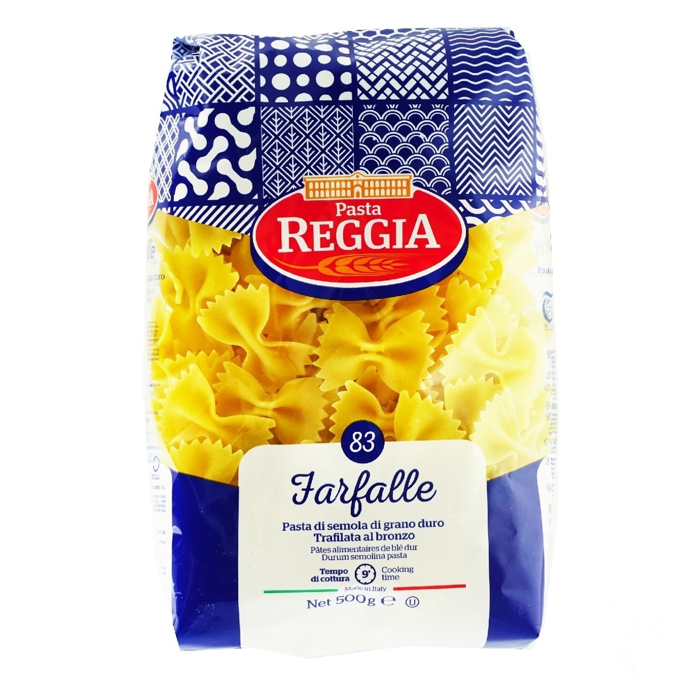 

Макаронные изделия Pasta Reggia фарфалле 500г