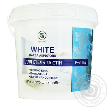 Spekter Profi Line Acrylic White Paint 1.2kg C-21 - buy, prices for - photo 1