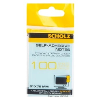 Scholz Self-Adhesive Paper 51x76mm - buy, prices for Auchan - photo 4