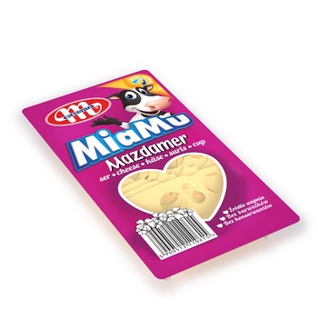 Mlekovita Mia Mu Maasdamer Cheese sliced 100g - buy, prices for Auchan - photo 1