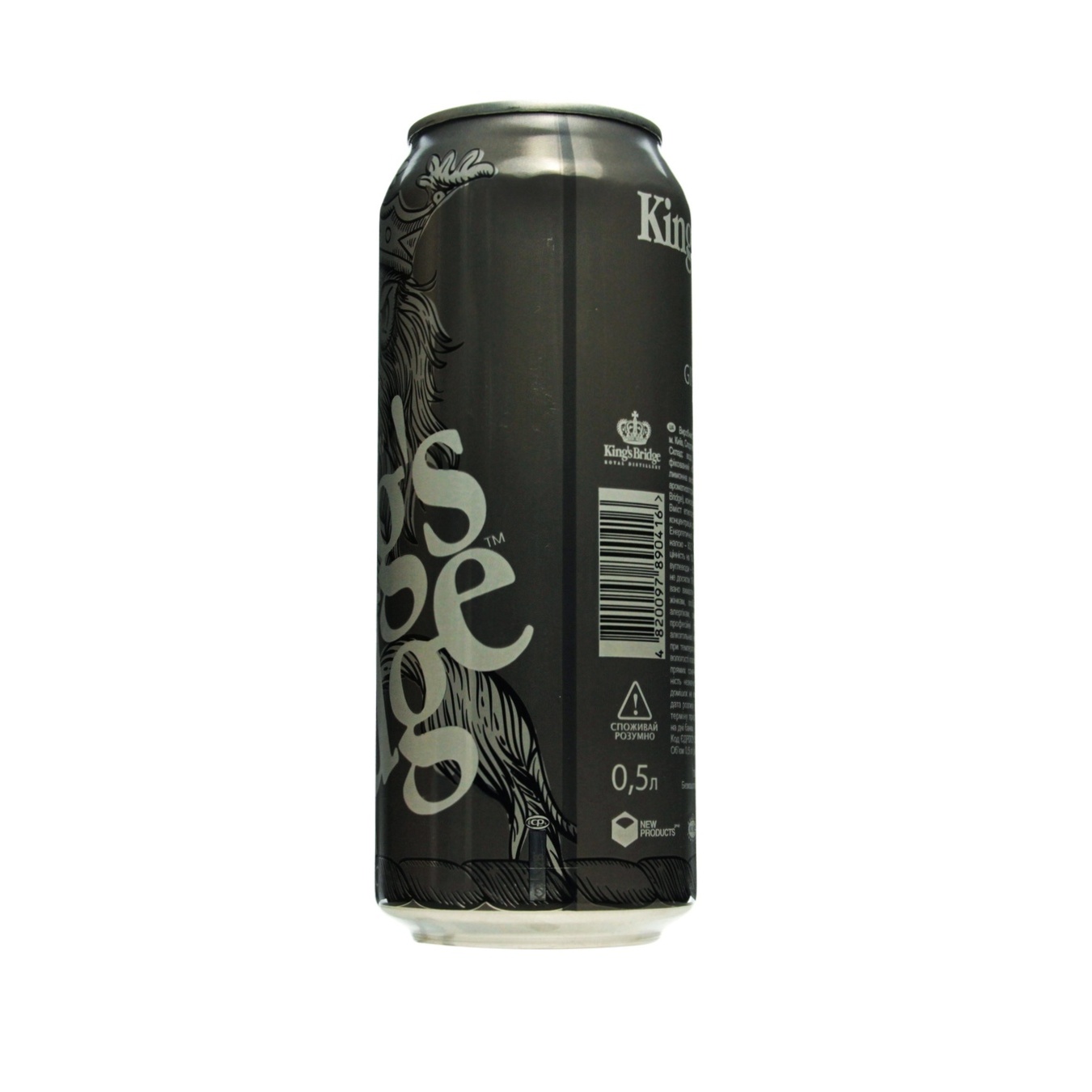

Напиток слабоалкогольный Kings Bridge Gin&Tonic ж/б 7% 0,5л
