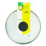 Auchan Glass Lid 22cm