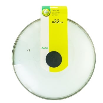 Auchan Glass Lid 32cm - buy, prices for Auchan - photo 1