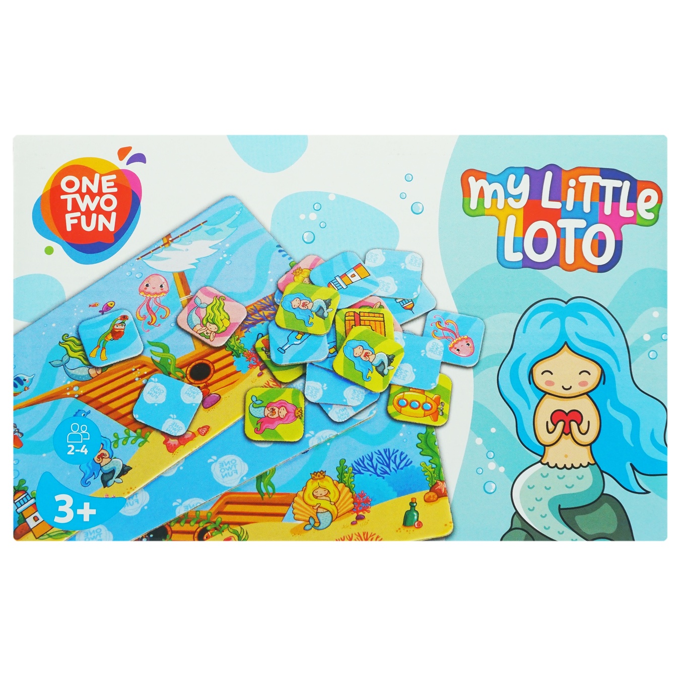 

Игра One Two Fun лото в ассортименте