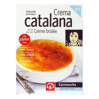 Catalana cream for 10 servings 80g