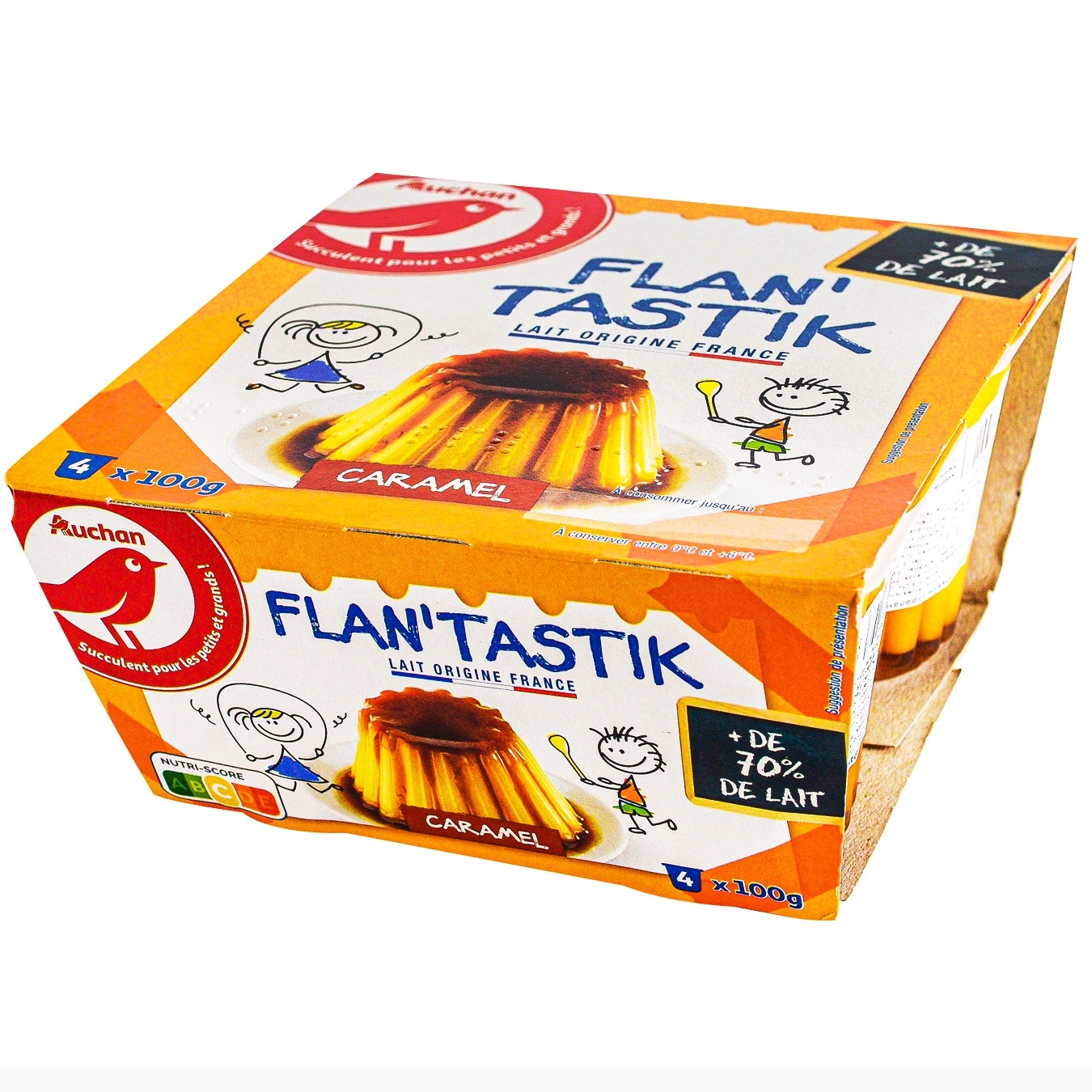 

Десерт Ашан Flan Tastik с карамелью 100г