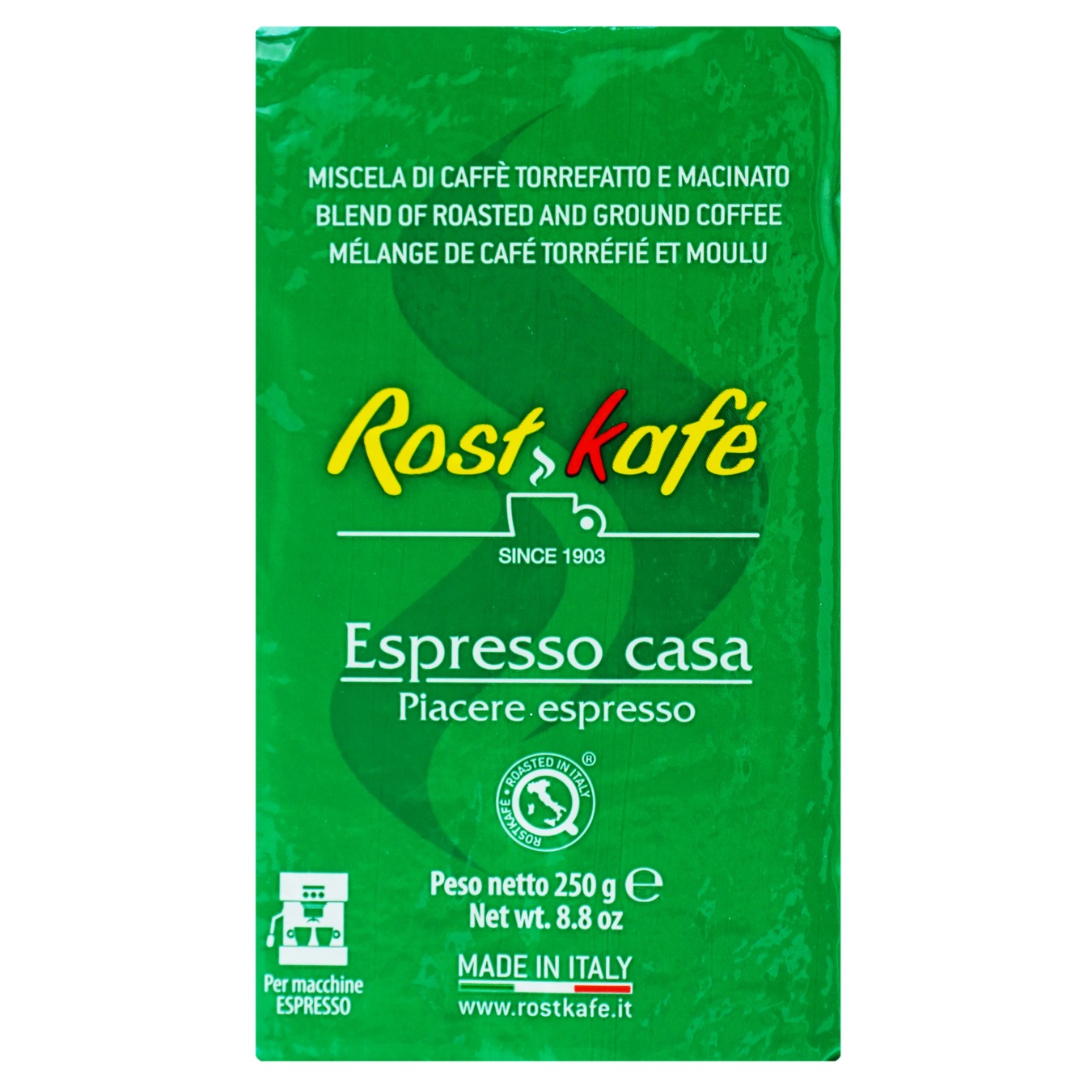 

Кофе молотый Rostkafe Espresso casa 250г