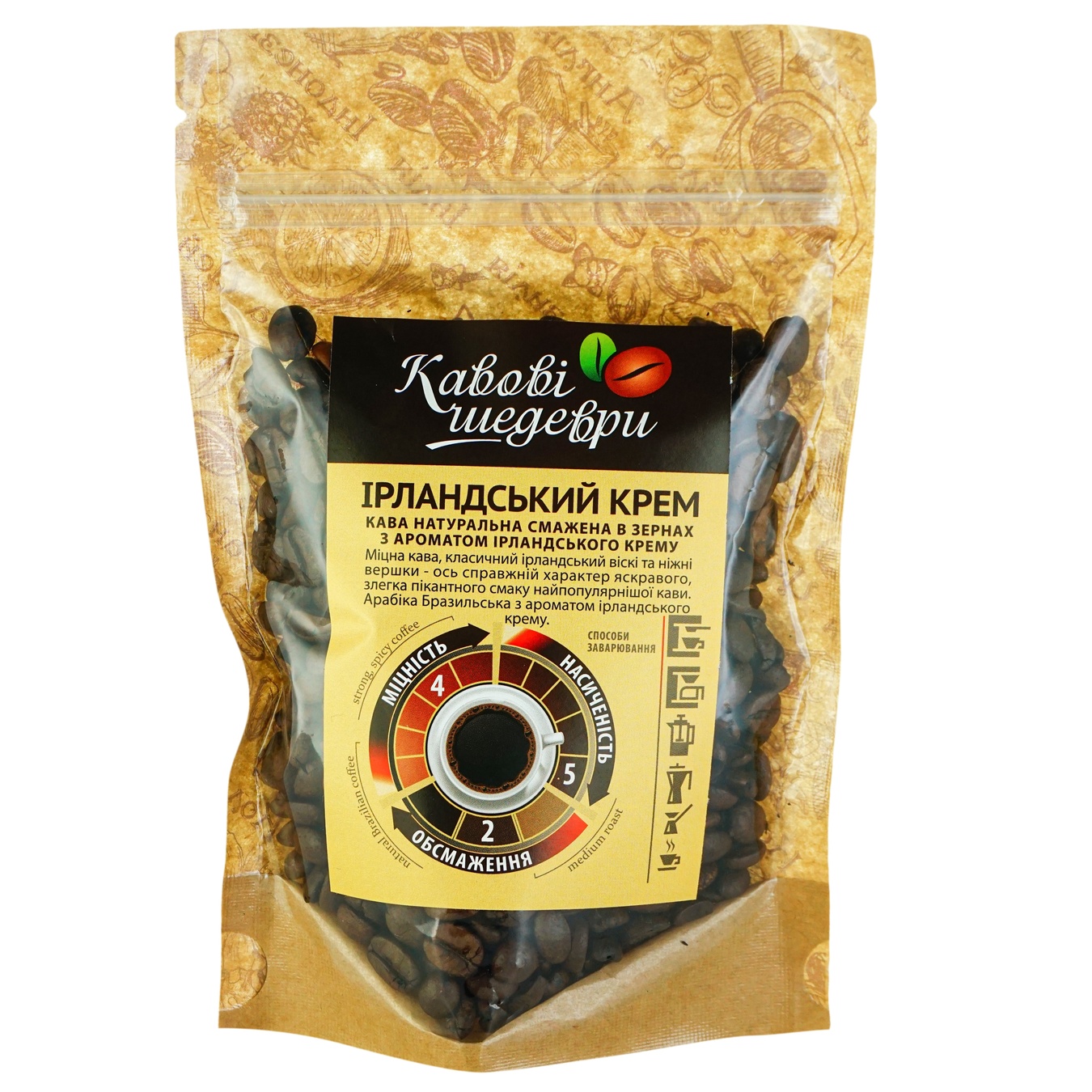 

Кофе Чайные Шедевры Ирландский крем в зернах весовой