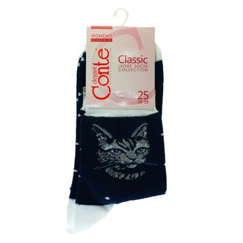 Conte Elegant Classic Women's Socks 25 size - buy, prices for Auchan - photo 1