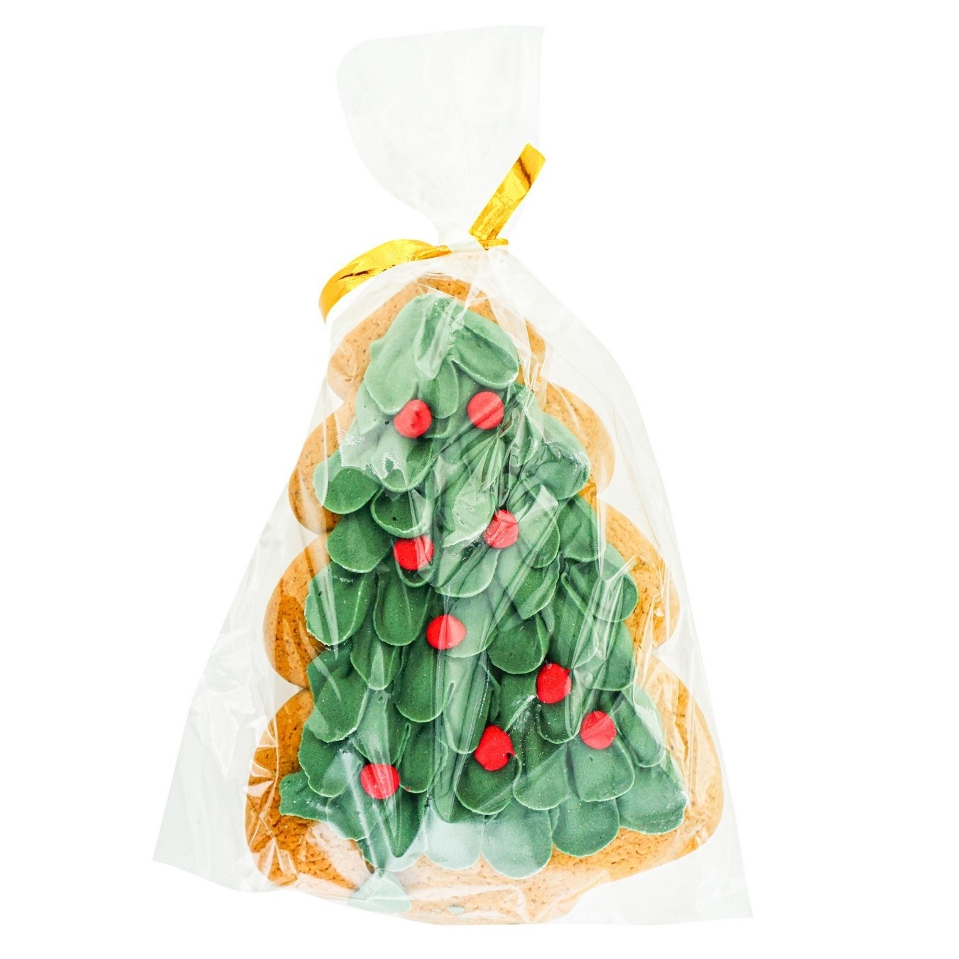 

Пряник Елка с игрушками с натуральными красителями