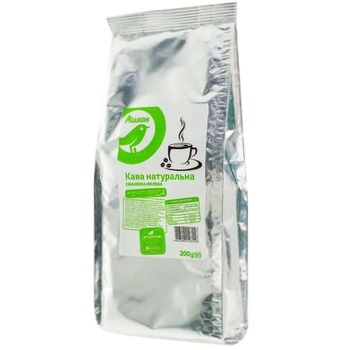 Auchan roasted ground coffee 200g - buy, prices for Auchan - photo 1