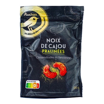 Auchan Caramelized Cashew 100g - buy, prices for Auchan - photo 1