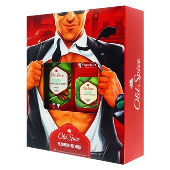 Old Spice Citron Gift set Solid deodorant, shower gel 250ml - buy, prices for Auchan - photo 1