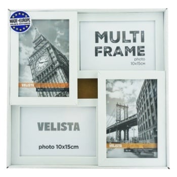 Velista Multiframe for 4 Photos 10*15cm White - buy, prices for - photo 1