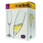 Bohemia Sophia Set of Glasses for Champagne 230ml 6pcs