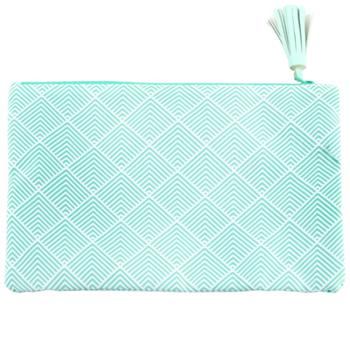 Airport Turquoise Travel Cosmetic Bag 18*24*0.5cm - buy, prices for Auchan - photo 1