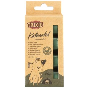 Trixie Biodegradable Poop Bags 4 rolls of 10 bags - buy, prices for MasterZoo - photo 1