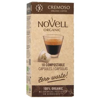 Novell Cremoso Organic Coffee Capsules 5.3g*10pcs - buy, prices for COSMOS - photo 2