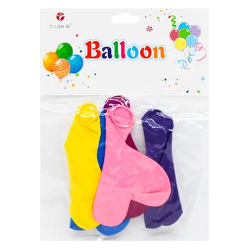 Zed Heart 12" Set of Balloons 5pcs - buy, prices for - photo 3