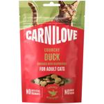 Ласощі для котів Carnilove Crunchy Snack з качкою та малиною 50г
