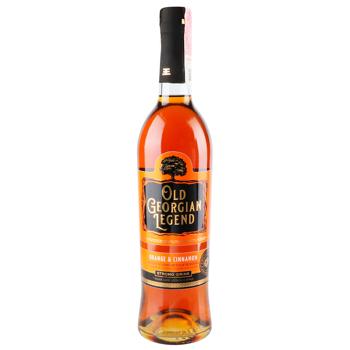 Напиток алкогольный Old Georgian Legend апельсин и корица 36% 0,5л