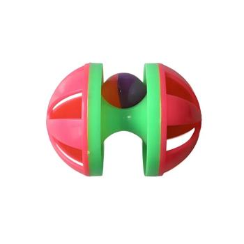 MasterZoo іграшка для котів м'ячик з кулькою 9 см - колір в асортименті - купити, ціни на MasterZoo - фото 2