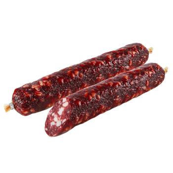 Ковбаса Зоря Дніпра Салямі київська варено-копчена вищий сорт - купити, ціни на Чудо Маркет - фото 1