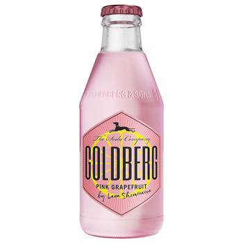 Напій газований Goldberg Тонік Pink Grapefruit 200мл - купити, ціни на Чудо Маркет - фото 1