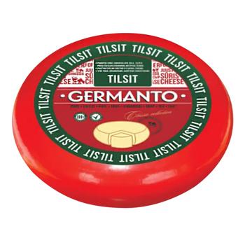 Сир Germanto Tilsit 48%, кг (Dziugas) - купить, цены на Чудо Маркет - фото 1