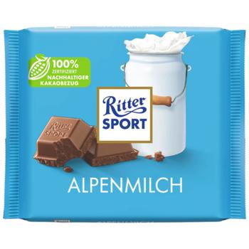 Шоколад молочний Ritter Sport з альпійським молоком 100г - купити, ціни на Grono - фото 2