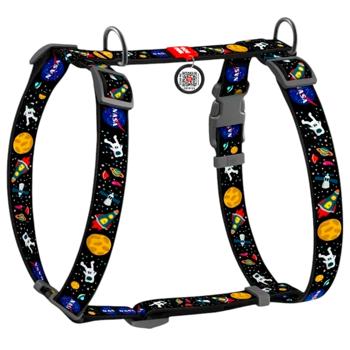 Шлея для собак Collar Nylon H-подібна L - чорний - купить, цены на MasterZoo - фото 1